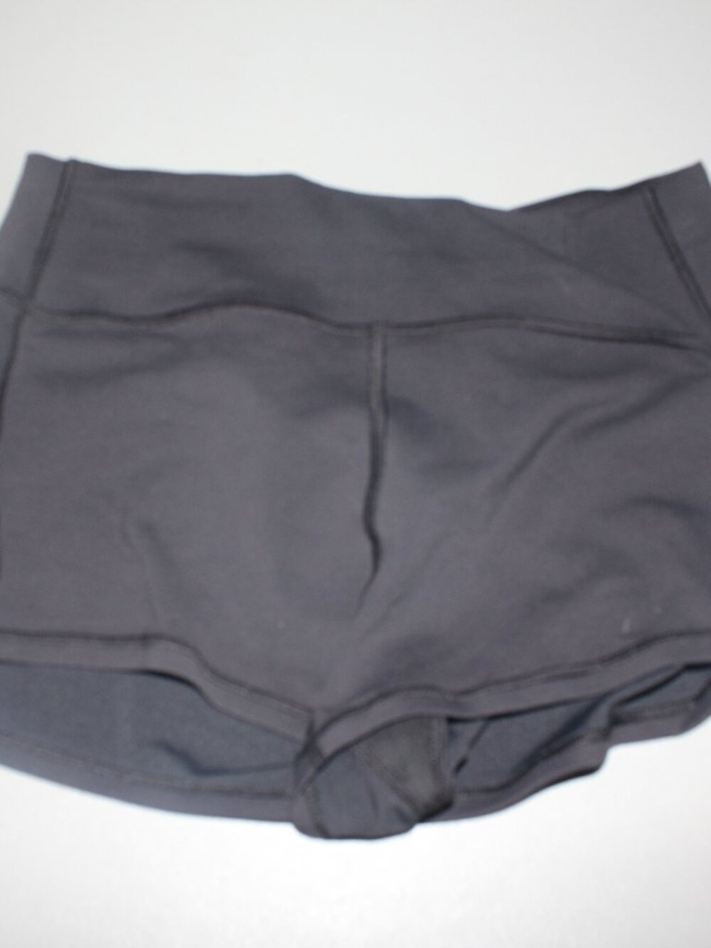 Black Lululemon High Waisted Shorts Size 10